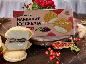 古早味漢堡冰-香草紅豆315g-團購